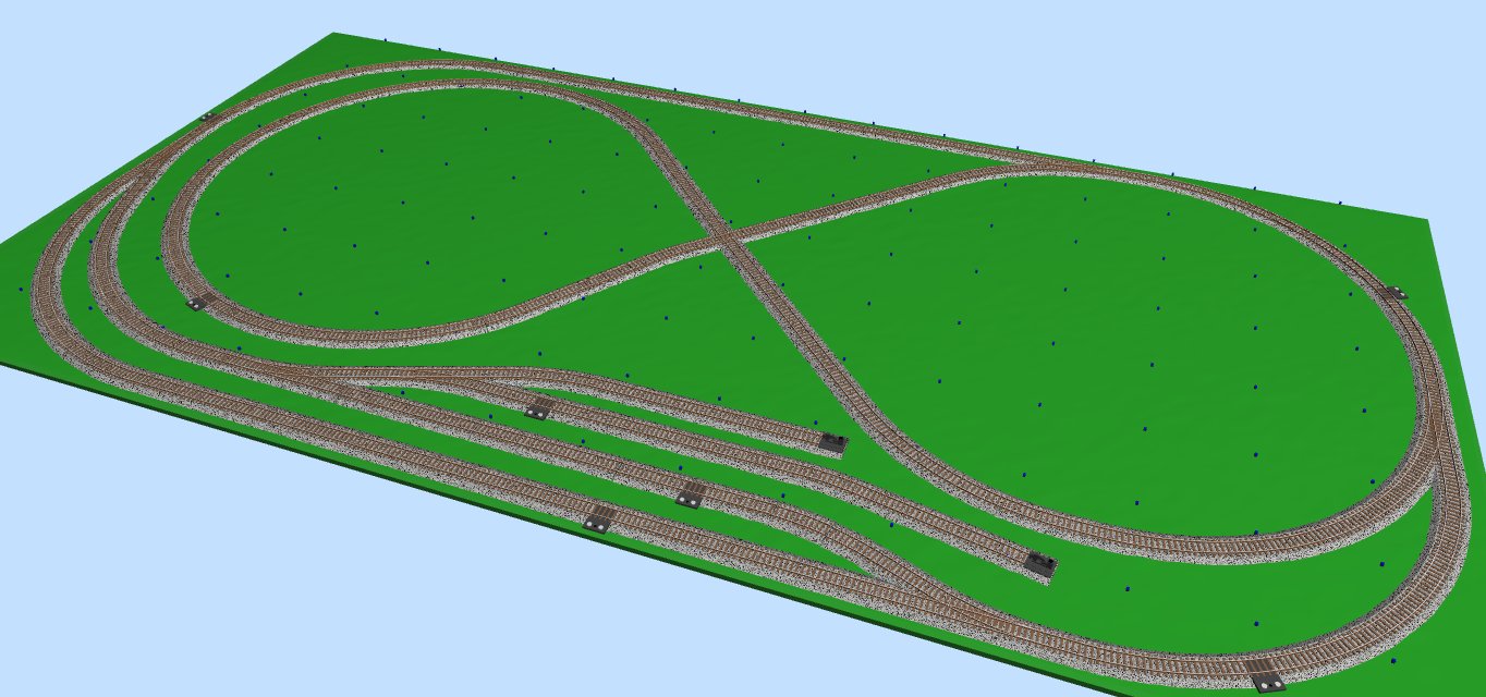 Model Train Layouts 4x8