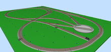 Load image into Gallery viewer, HO-18 Point To Point 4.5&#39; x7&#39;-Code 100 Track Plan