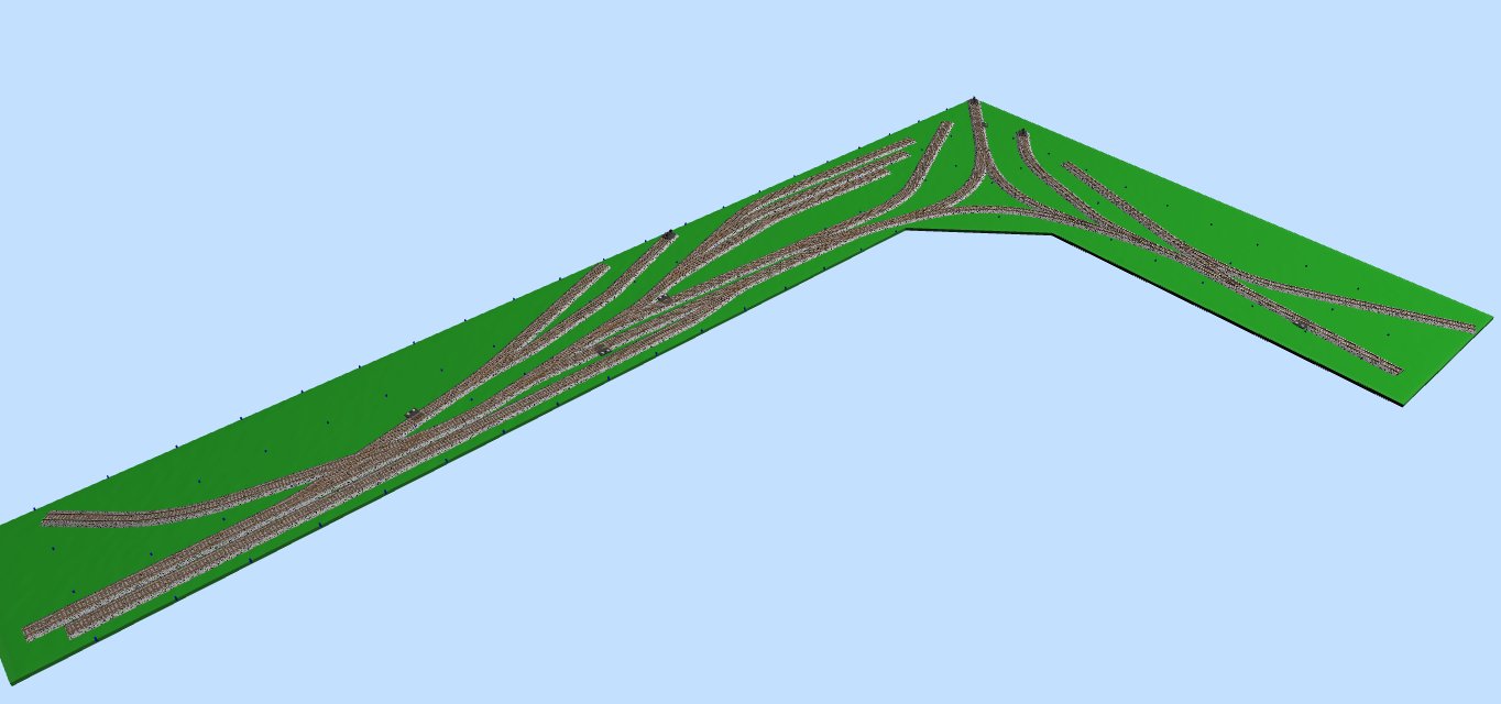 HO-19 Narrow Switching Railroad For Tight Spaces-Code 100 Track Plan