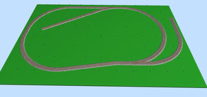 HO-1 The Way-Freight Special-Code 100 Track Plan